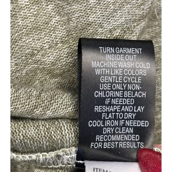 Torrid Womens Super Soft Open Front Olive Cream Long Cardigan 2X Boho Whimsigoth - Picture 6 of 11